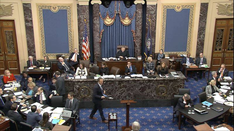 Импичмент в Сенате: демократы завершают представление обвинений против Трампа