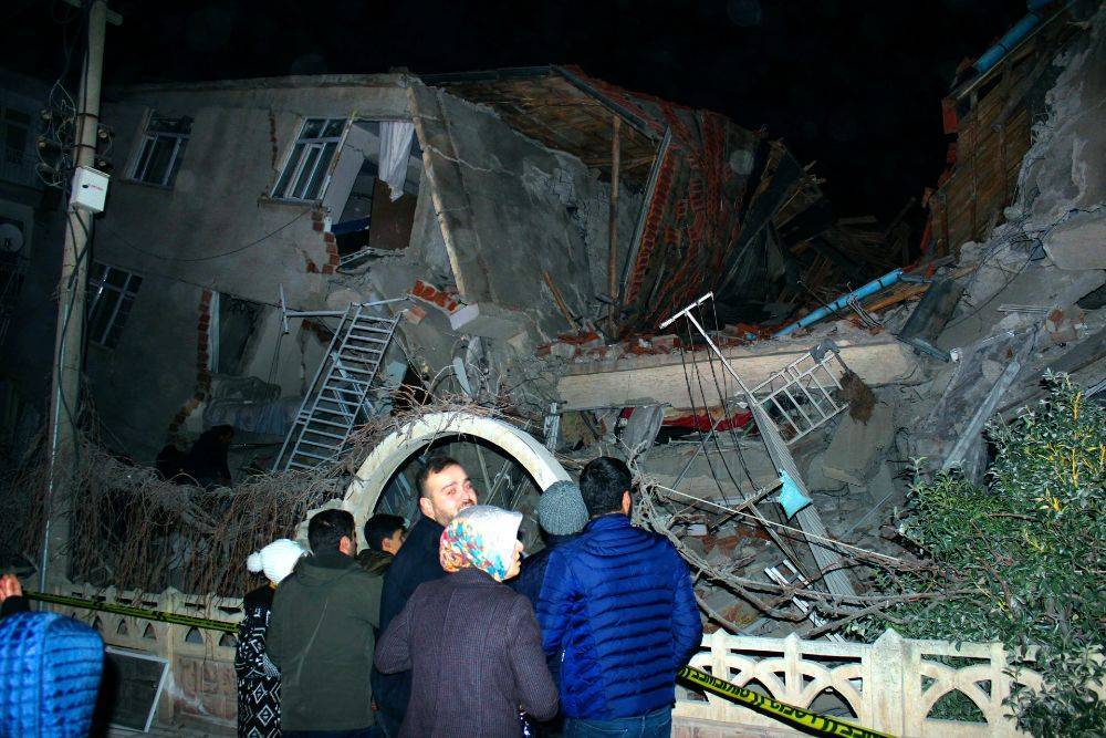 В Турции произошло землетрясение, есть погибшие