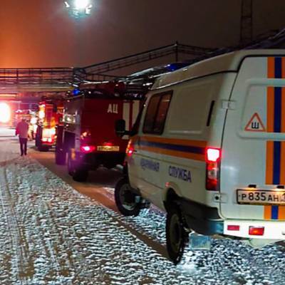 Пожар в Новгородской области, есть пострадавшие