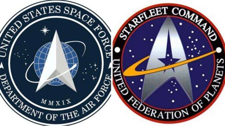 Трамп представил эмблему космических сил США, которая похожа на лого Star Trek