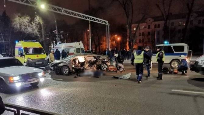Четыре человека погибли в ДТП в Воронеже