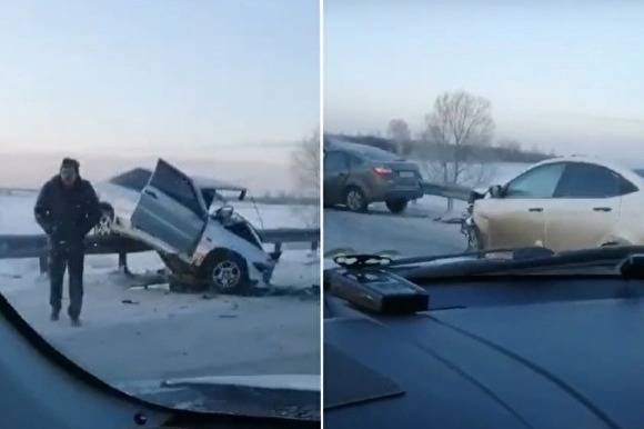 В результате ДТП на трассе Тюмень — Ханты-Мансийск погиб водитель «тринадцатой»