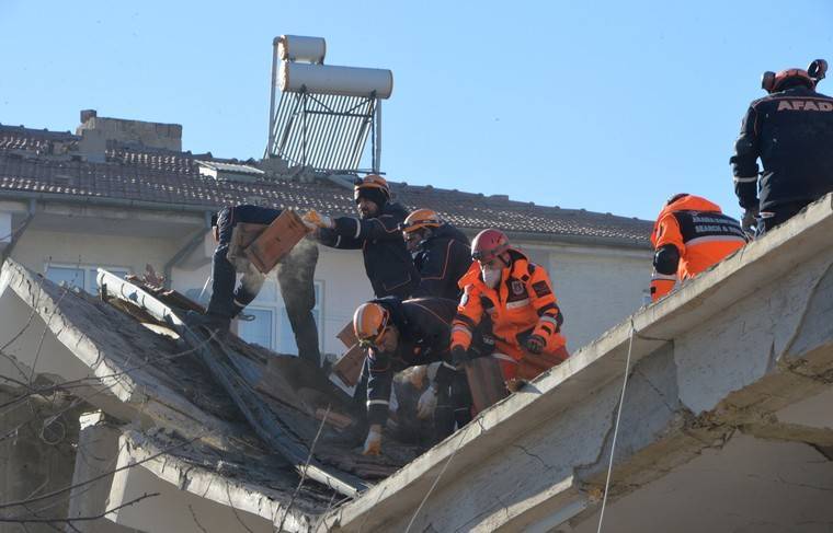 Беспилотник снял последствия землетрясения в Турции