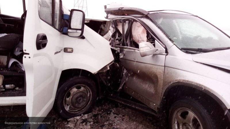 Три автомобиля столкнулись в Пермском крае