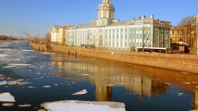 Резкий скачок воды зафиксирован на Неве - piter.tv - Санкт-Петербург