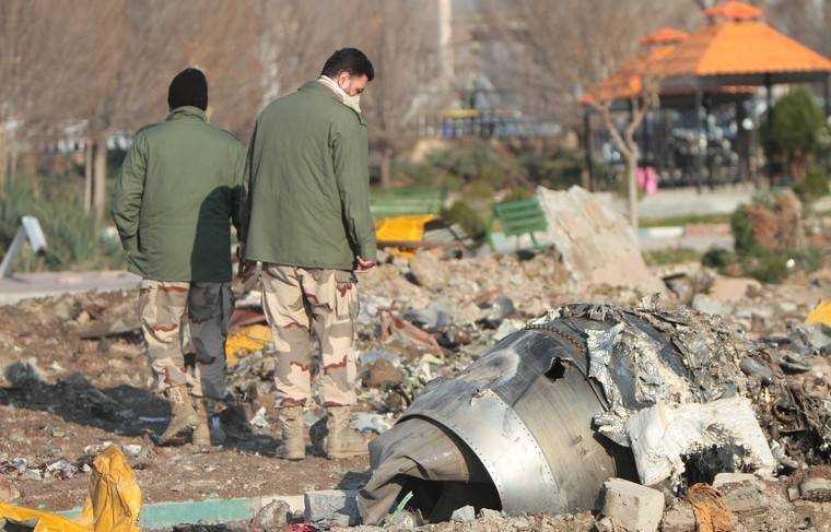 «Чёрные ящики» разбившегося украинского самолёта останутся в Иране