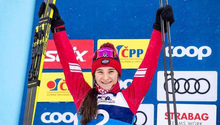 Лыжница Непряева выиграла спринт на этапе Кубка мира в Германии