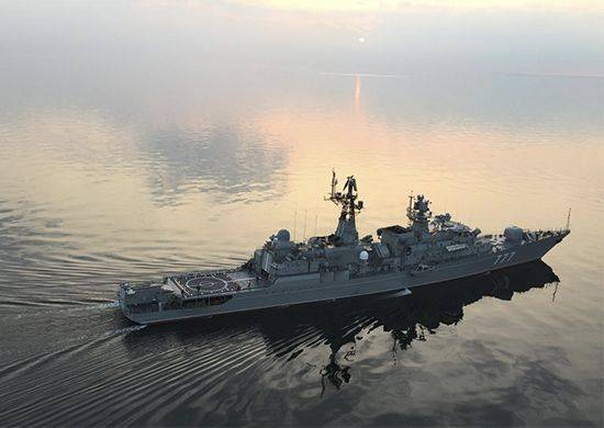 Сторожевой корабль ВМФ России «Ярослав Мудрый» зашел в Оман