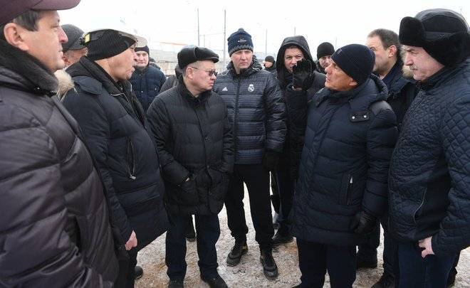 Минниханов ознакомился со строительством станции метро «Сахарова» и Большого Казанского кольца