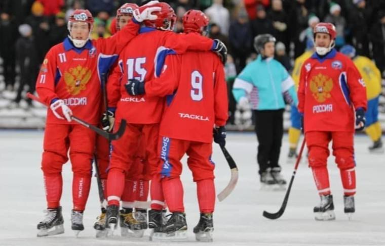 Юниорская сборная России выиграла чемпионат мира по хоккею с мячом