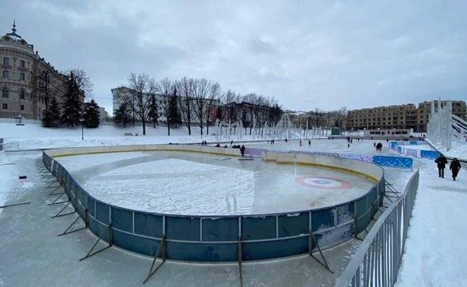 В парке «Черное озеро» в Казани появится хоккейная коробка