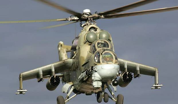 Американские эксперты высоко оценили советский вертолет Ми-24