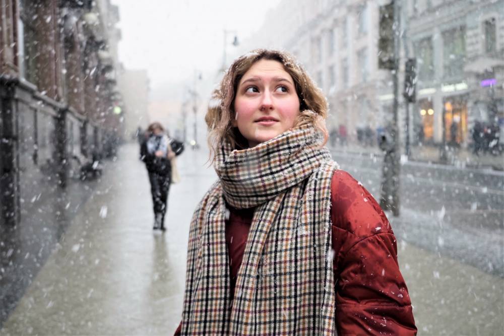 Облачная и снежная погода ожидается в Москве 27 января