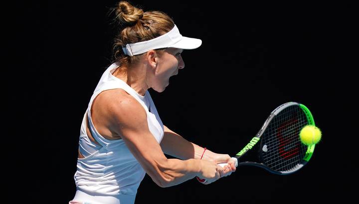 Симона Халеп вышла в четвертьфинал теннисного Australian Open