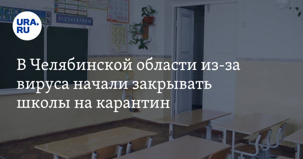 В Челябинской области из-за вируса начали закрывать школы на карантин