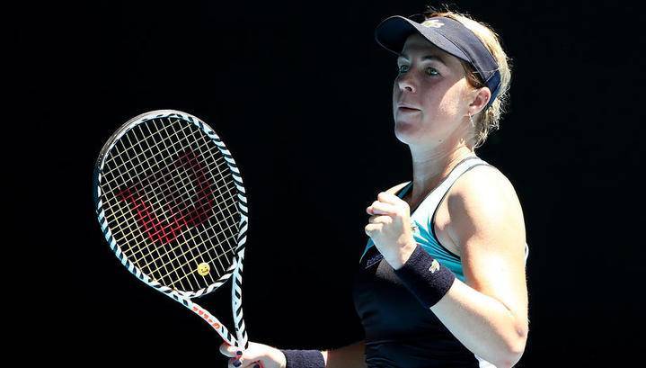 Павлюченкова вышла в четвертьфинал Australian Open, обыграв Кербер