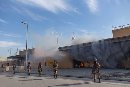 Раскрыты подробности атаки на американское посольство в Багдаде