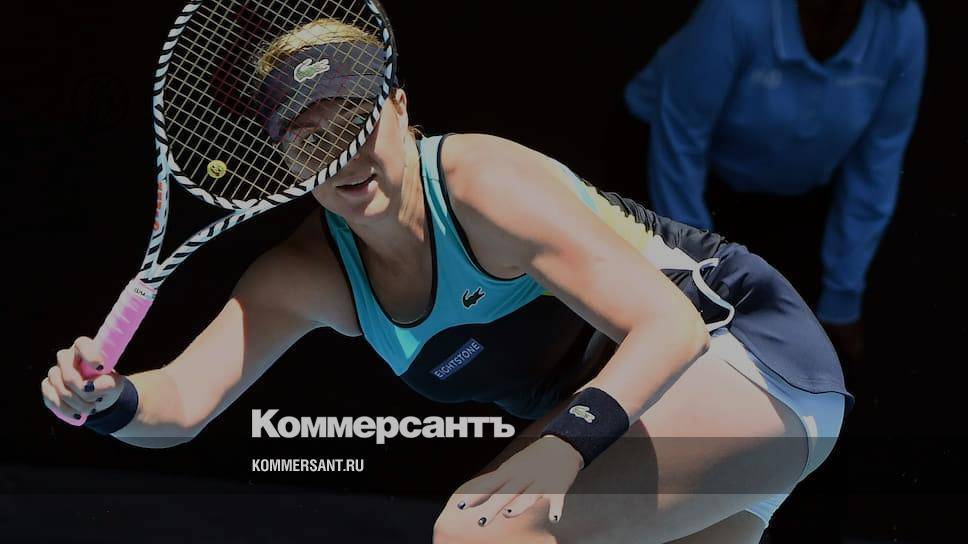 Павлюченкова вышла в четвертьфинал Australian Open