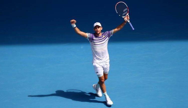 Австрийский теннисист Тим впервые вышел в четвертьфинал Australian Open