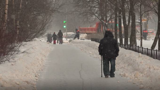 "Настоящая зима" в Петербурге наступит в середине февраля