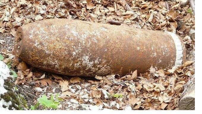В Красносельском районе нашли артиллерийский снаряд времен ВОВ