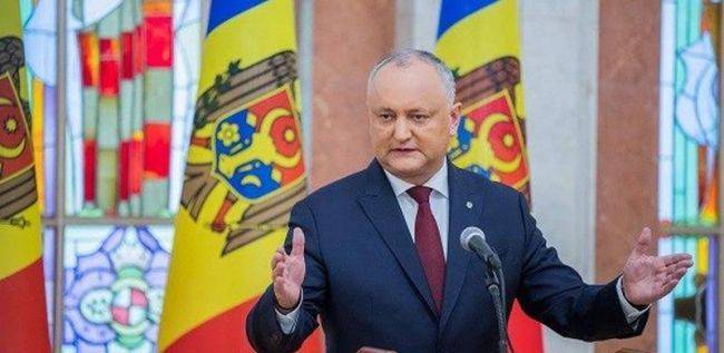 Президент Молдавии считает «войну номеров» исчерпанной