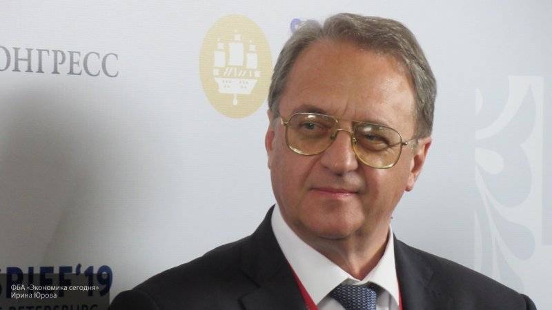 Богданов заявил, что Россия выступает за скорейшее собрание сторон в ливийском конфликте