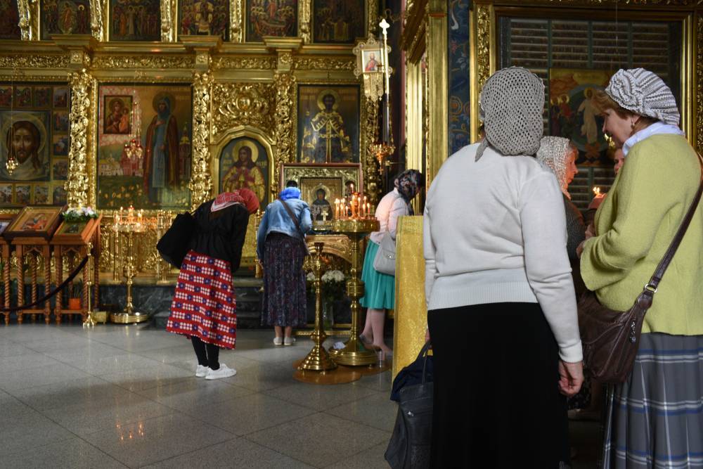 Молебен о спасении от коронавируса провели в Москве