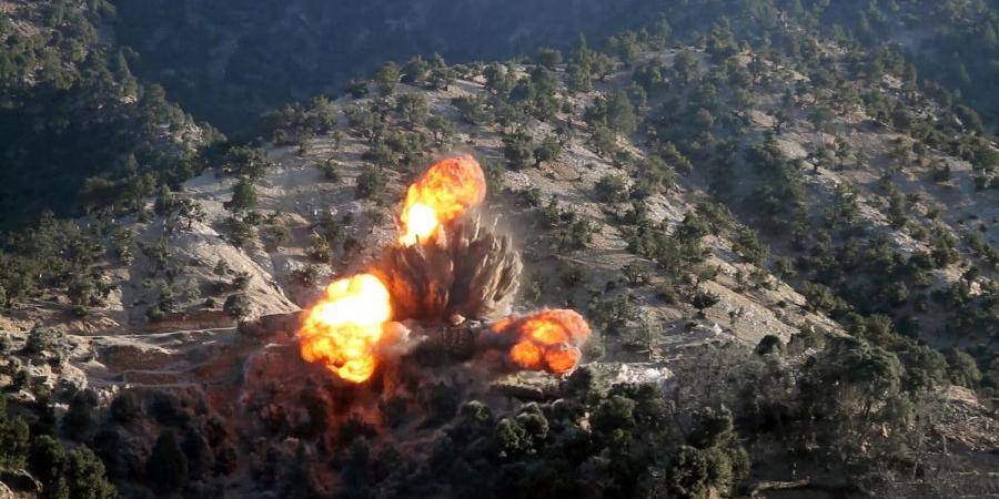 США ведут самые интенсивные бомбардировки Афганистана за последние 10 лет
