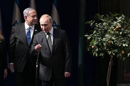 Нетаньяху лично расскажет Путину о «сделке века»