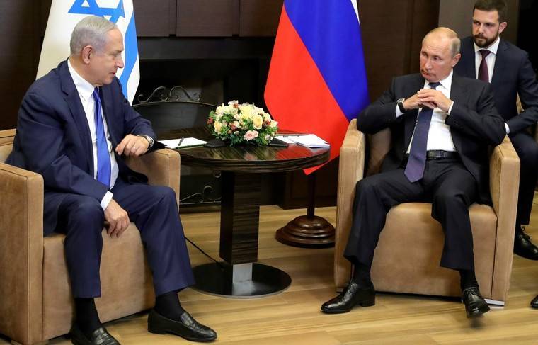 Путин встретится с Нетаньяху в Москве