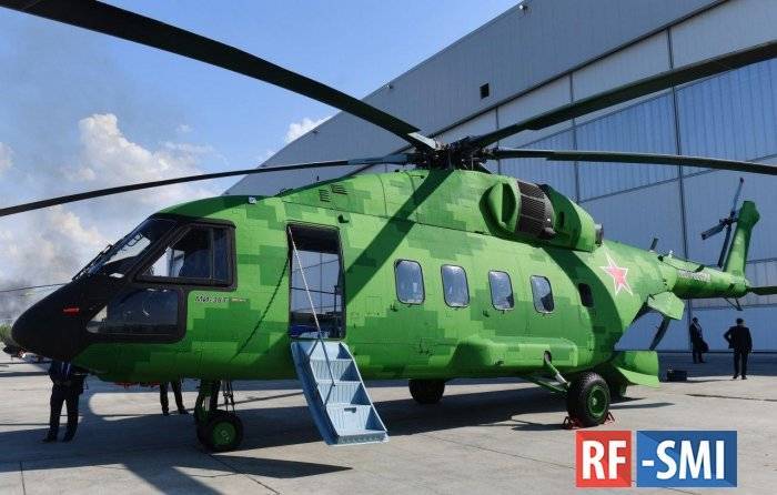 Россия подписала первый экспортный контракт на вертолеты Ми-38Т