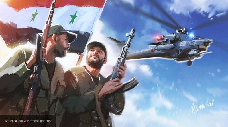 Сирийская арабская армия освободила от боевиков Маарет ан-Нуман
