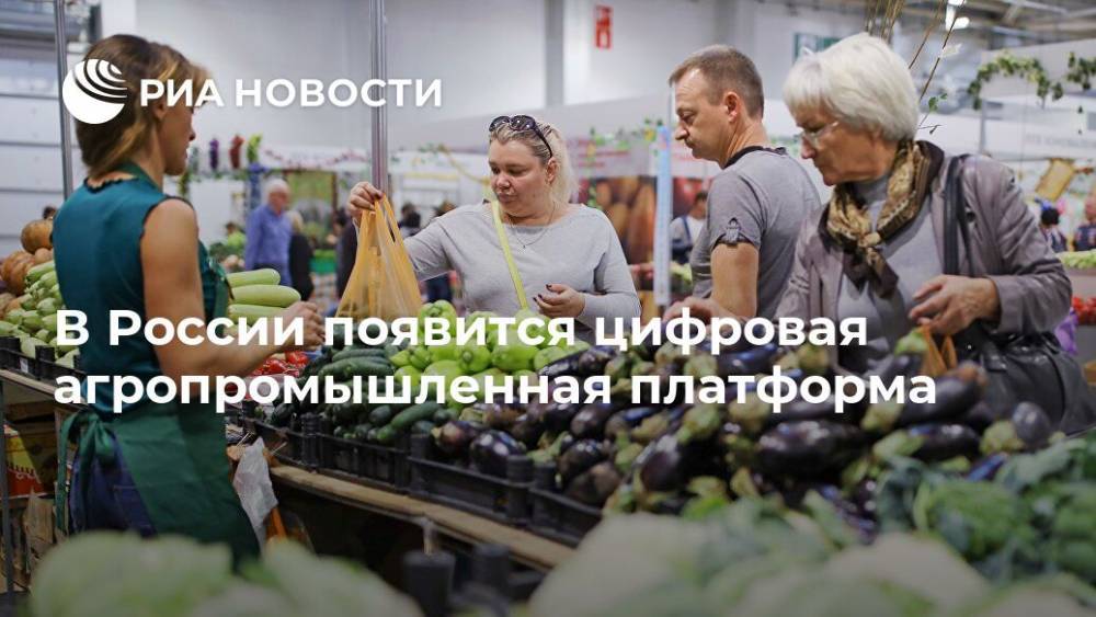 В России появится цифровая агропромышленная платформа