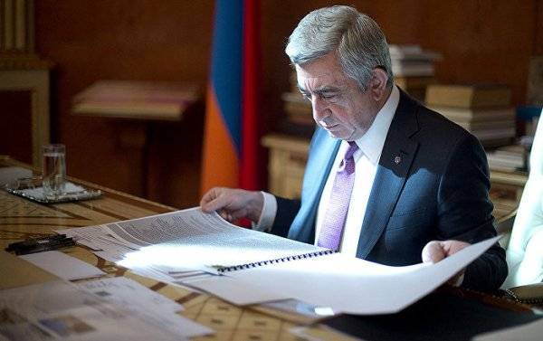 Генпрокуратура Армении направила в суд уголовное дело против Сержа Саргсяна
