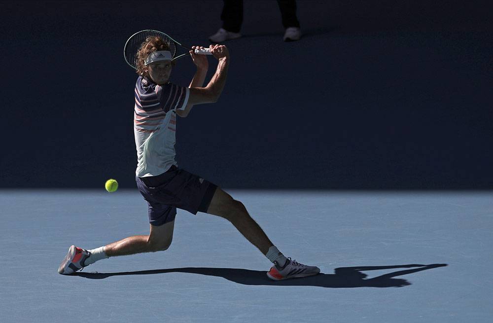 Теннисист Александр Зверев впервые вышел в полуфинал «Большого шлема»