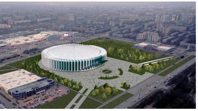 "СКА Арена" показала рисунок будущей реконструкции СКК "Петербургский"