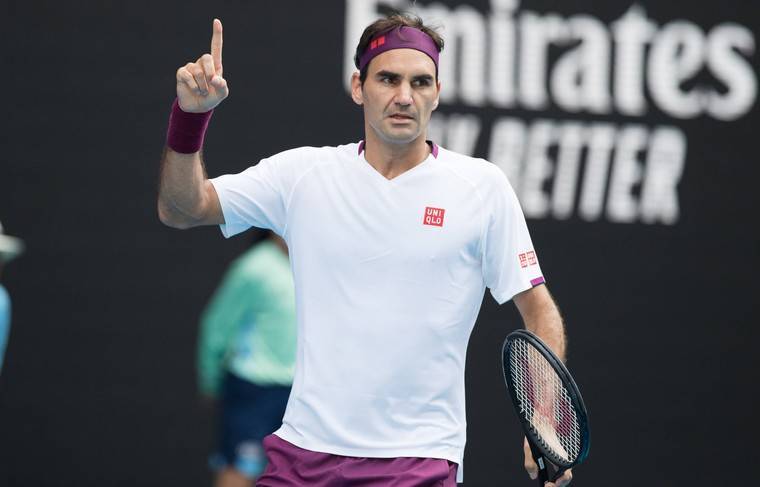 Федерер оштрафован за ругательство во время матча на Australian Open