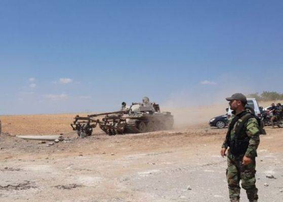 Сирийская армия прорвала оборону боевиков к западу от Алеппо