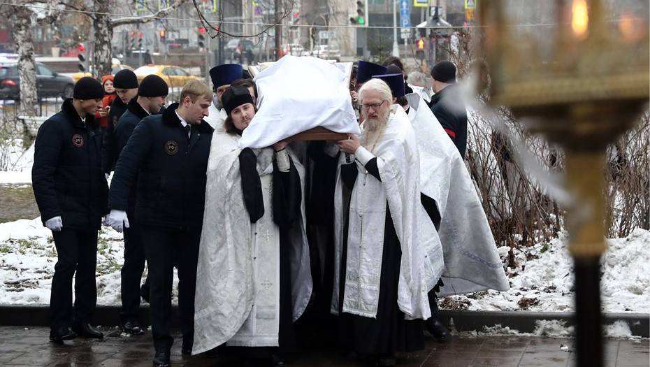 Всеволода Чаплина похоронили на Троекуровском кладбище в Москве