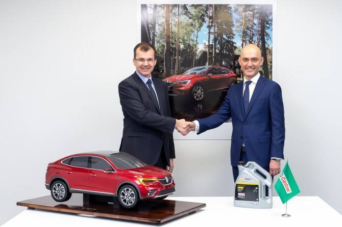 Renault и Castrol подписали договор о сотрудничестве на российском рынке