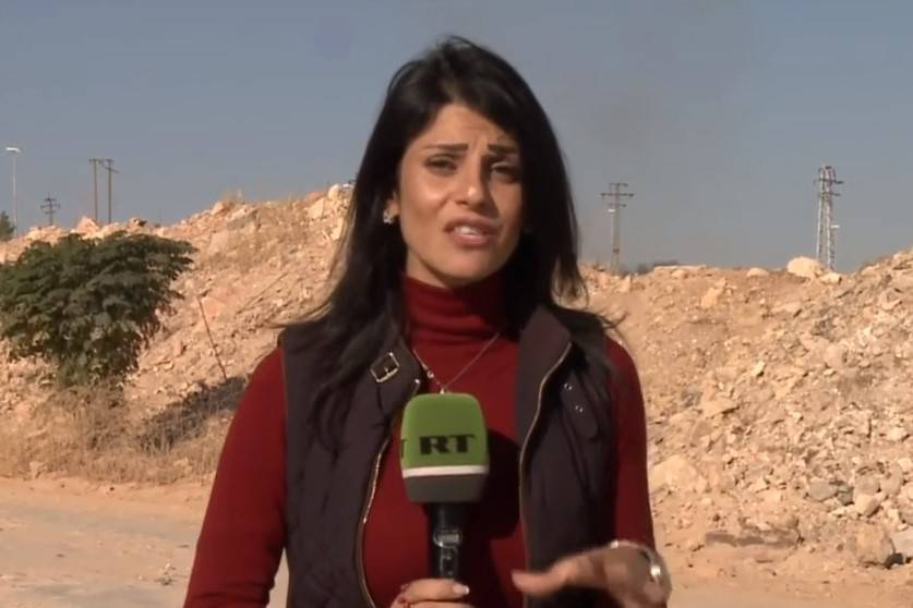 Корреспондент RT Arabic получила серьезное ранение в Сирии - vm.ru - Россия - Хан-Шейхун - Сирия - провинция Идлиб