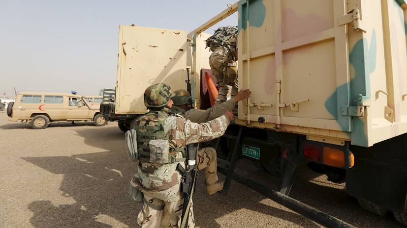 СМИ: как минимум 12 иракских военных пострадали при обстреле Багдада