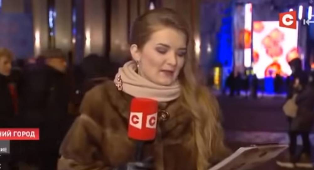 Белорусской журналистке стало плохо во время прямого эфира