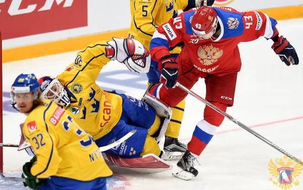 Швеция будет противостоять России в полуфинале МЧМ по хоккею