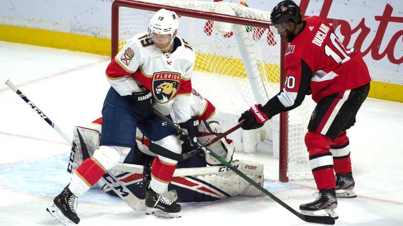«Флорида» обыграла «Оттаву» в НХЛ, Дадонов набрал три очка