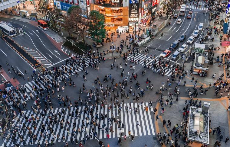 В Японии зафиксировано рекордное сокращение численности населения