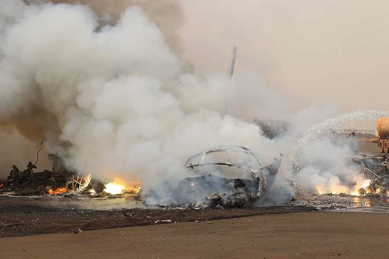 Министр юстиции Судана чудом избежал смерти при крушении самолета