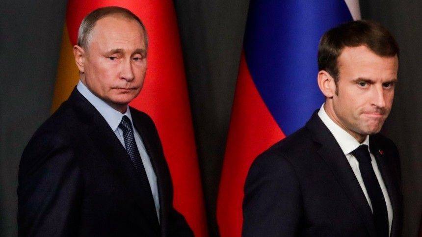 Путин и Макрон обсудили убийство генерала Сулеймани