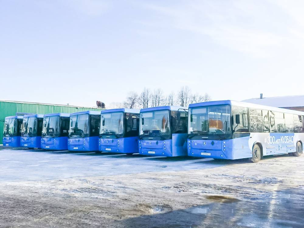 Кузбасс планирует заключить контракты на поставку более 500 автобусов